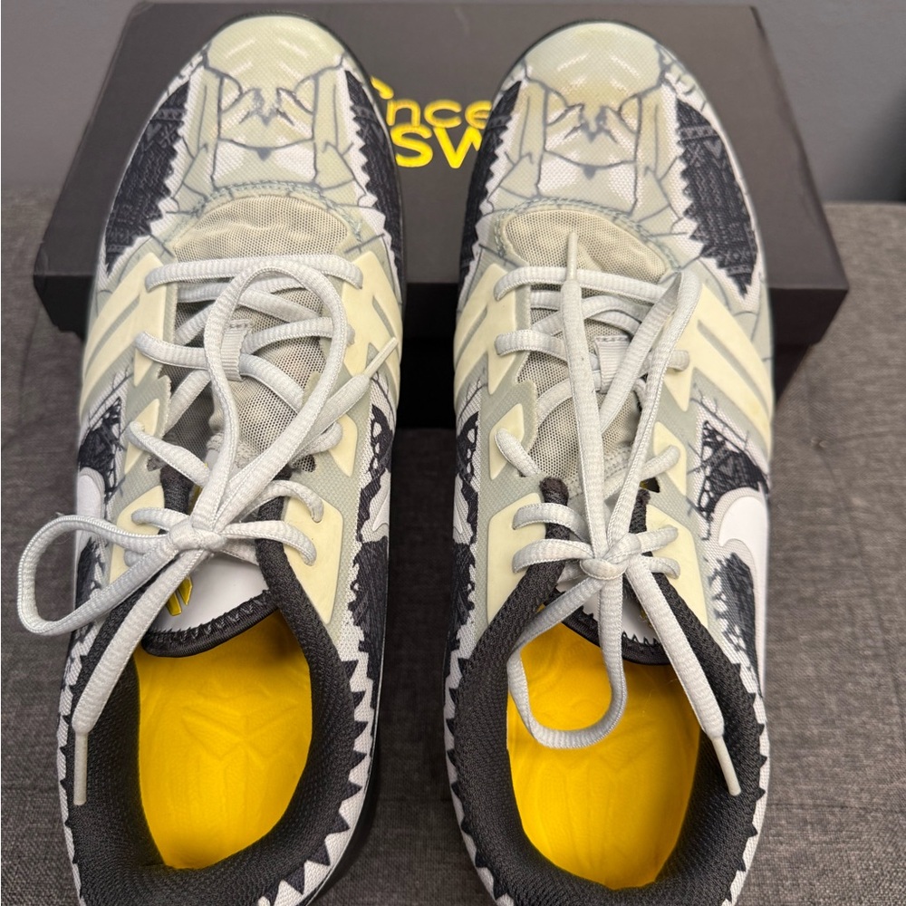 Stylish Black and White Sneakers